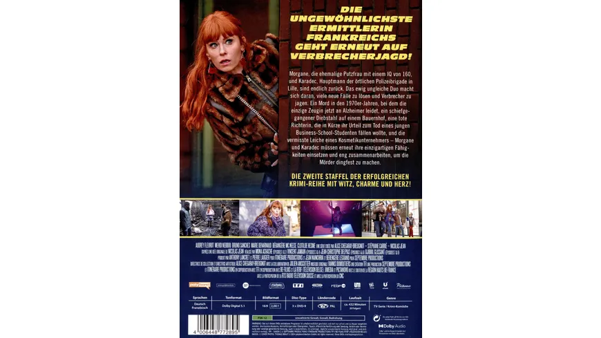 HIP: Ermittlerin mit Mords-IQ - Staffel 2  [3 DVDs]