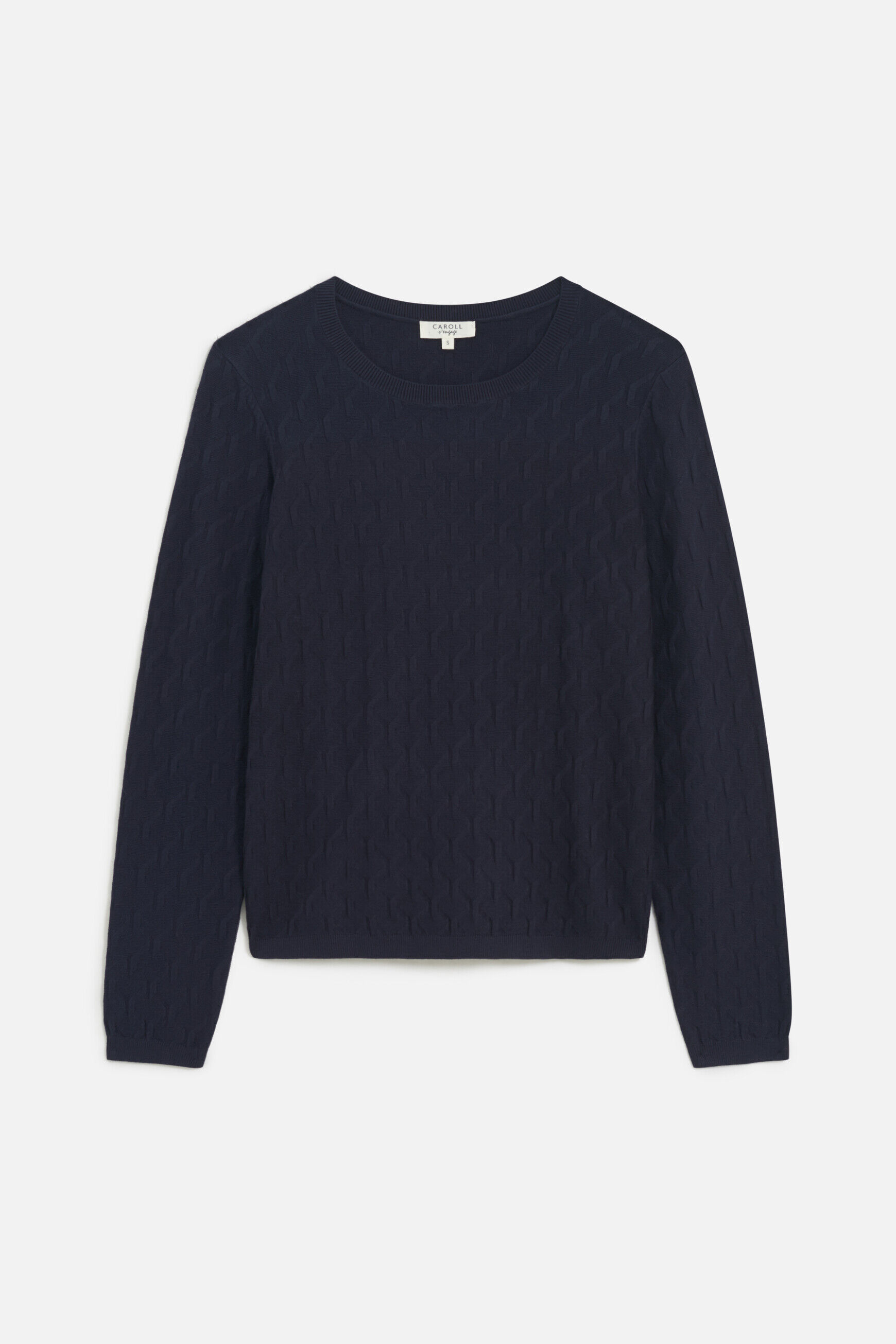 Pull manina bleu marine femme