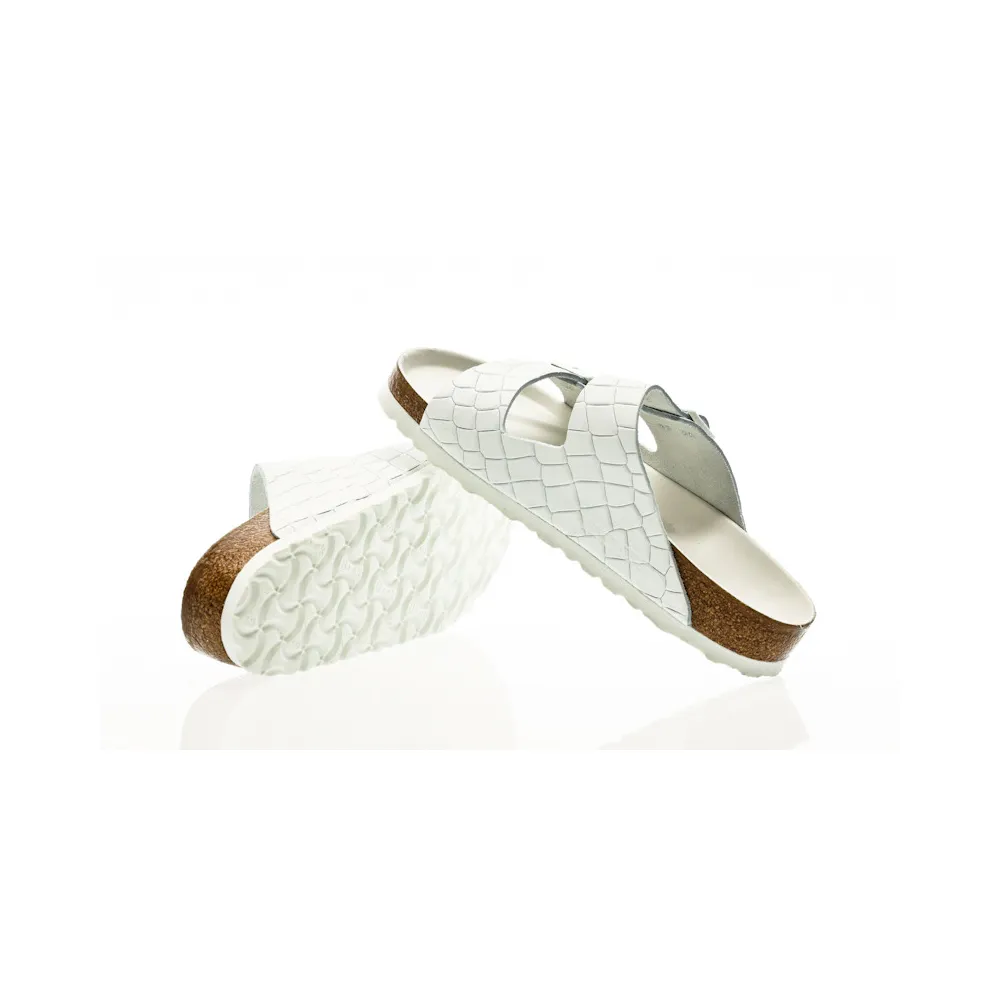 Birkenstock Arizona Le Mono Croc Hex 1019228 / weiss