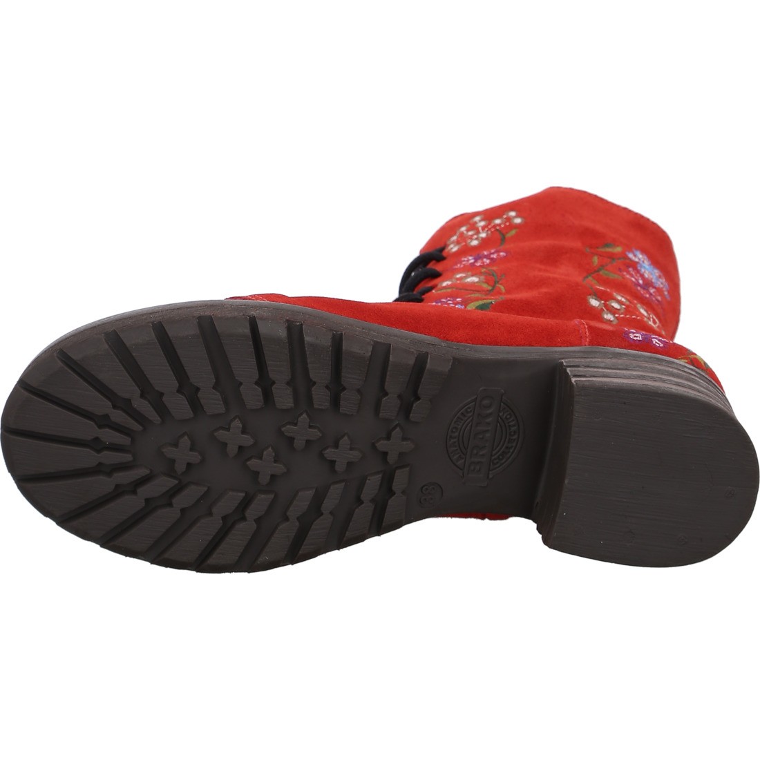 BRAKO Stiefeletten rot