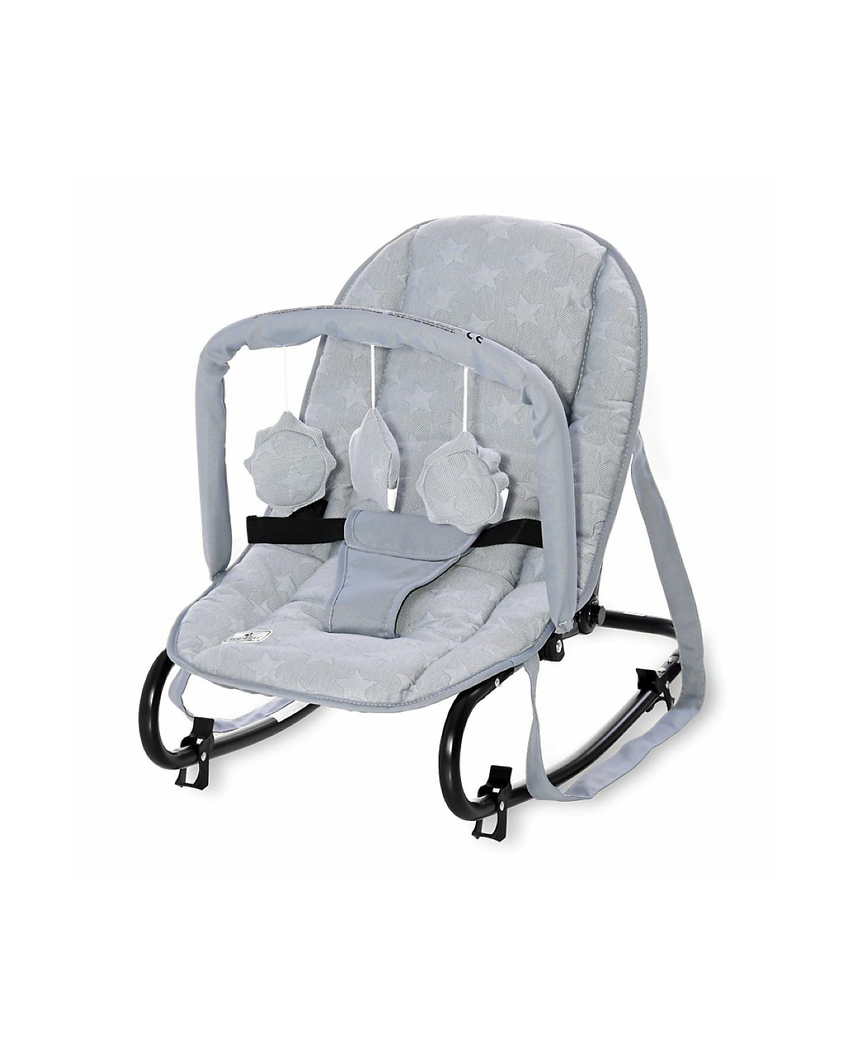 Babywippe Eliza Luxe verstellbare Rückenlehne, Spielbogen, Tragegriffe Babywippen