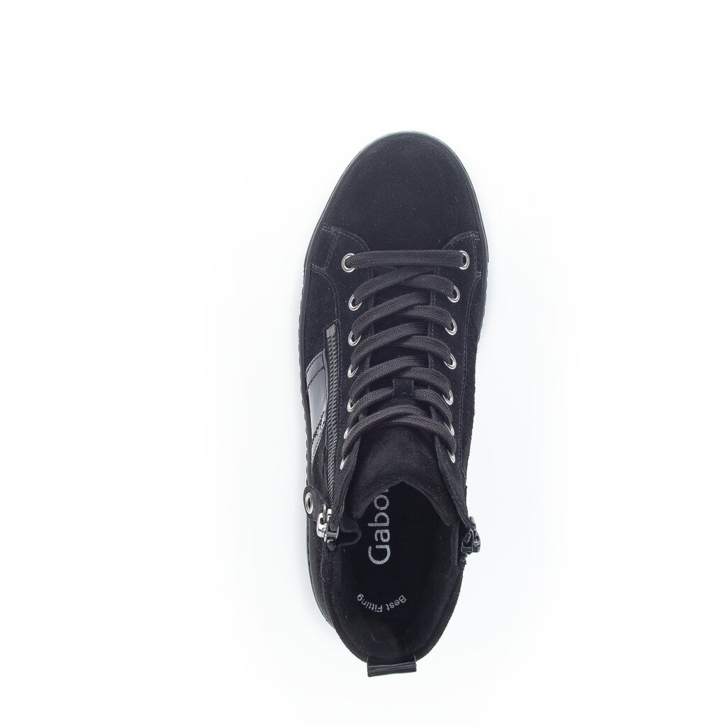 Gabor fashion Schnürstiefelette schwarz
