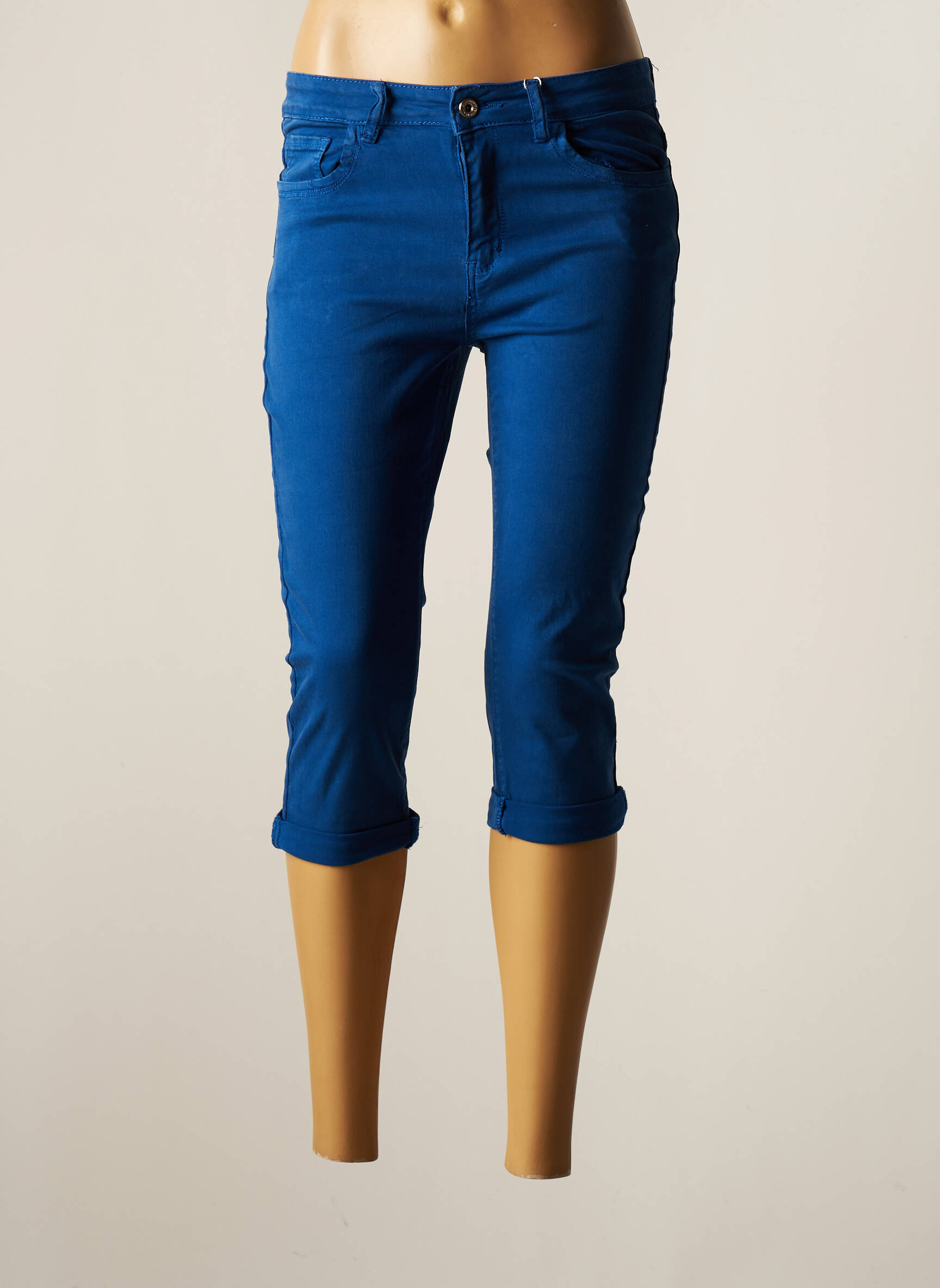 Zac Zoe Bermudas Femme couleur bleu