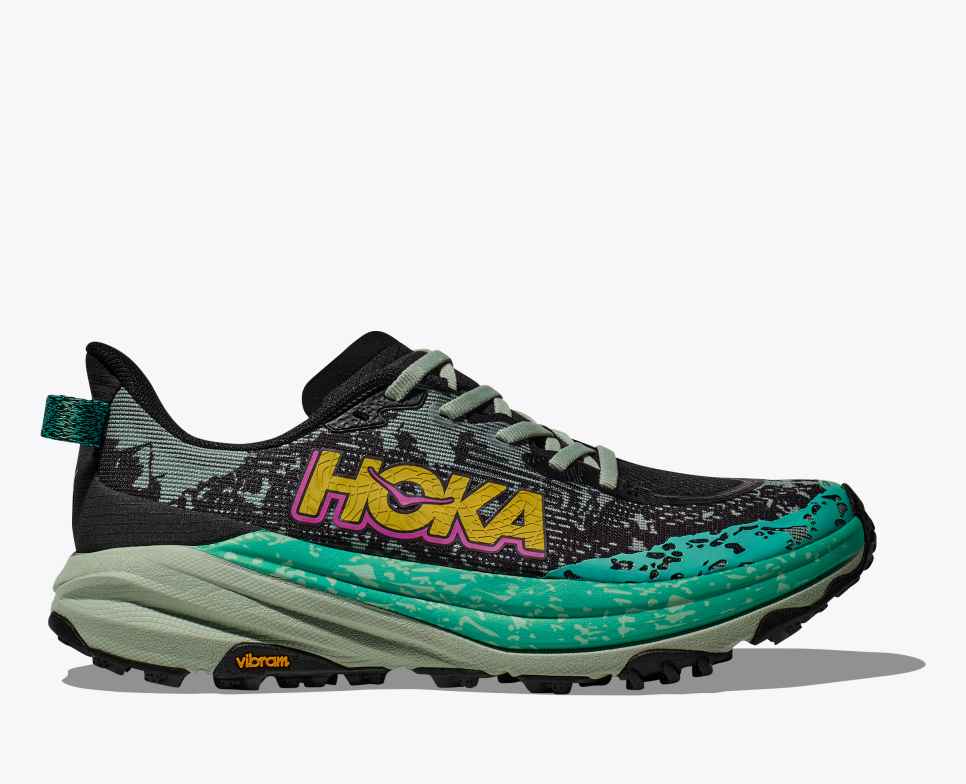 Speedgoat 6 Black / Aloe Vera