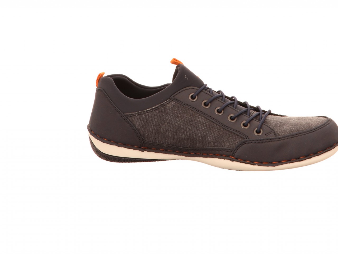 RIEKER Sneaker blau Slipper