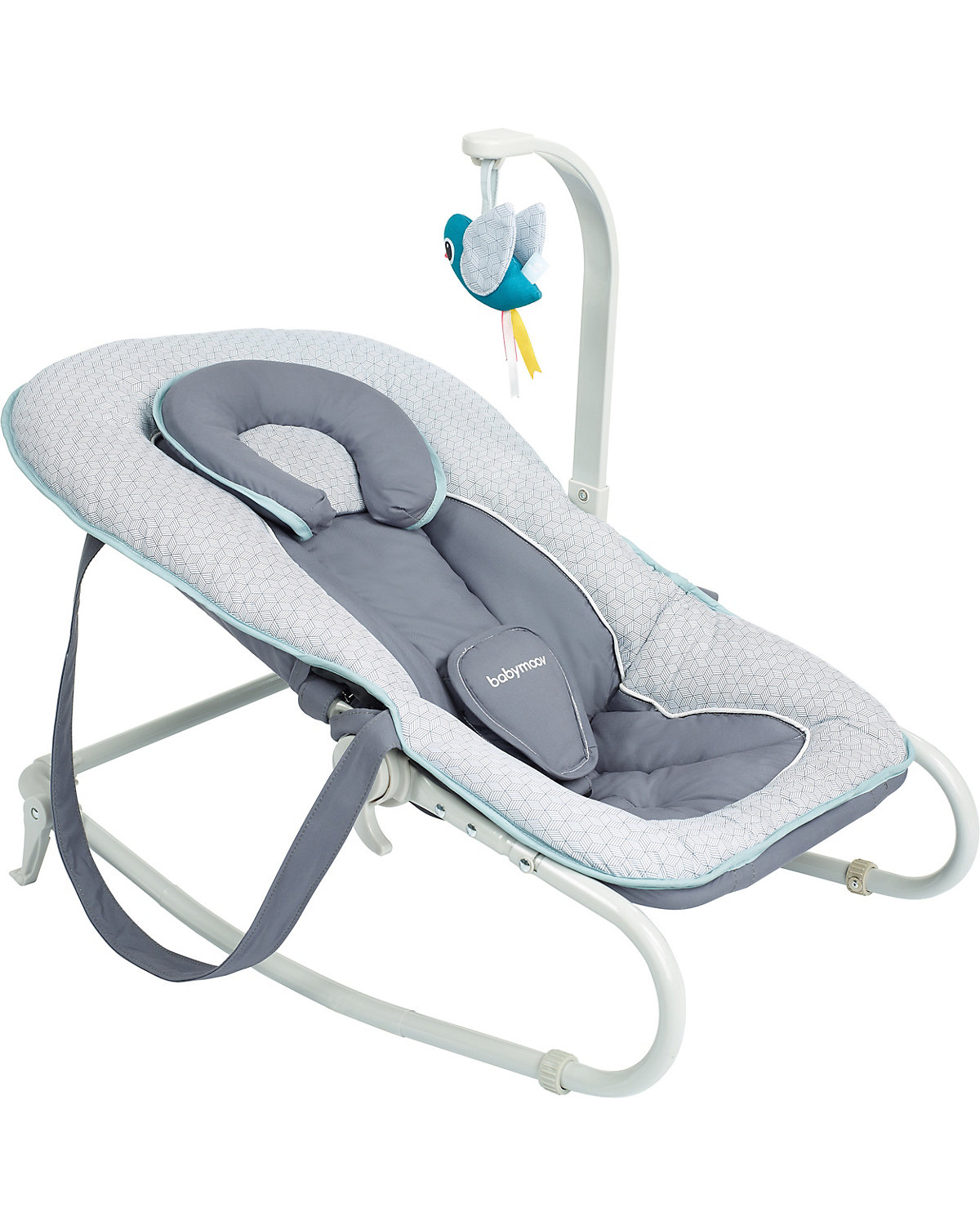 Wippe BOUNCER, graphic blue