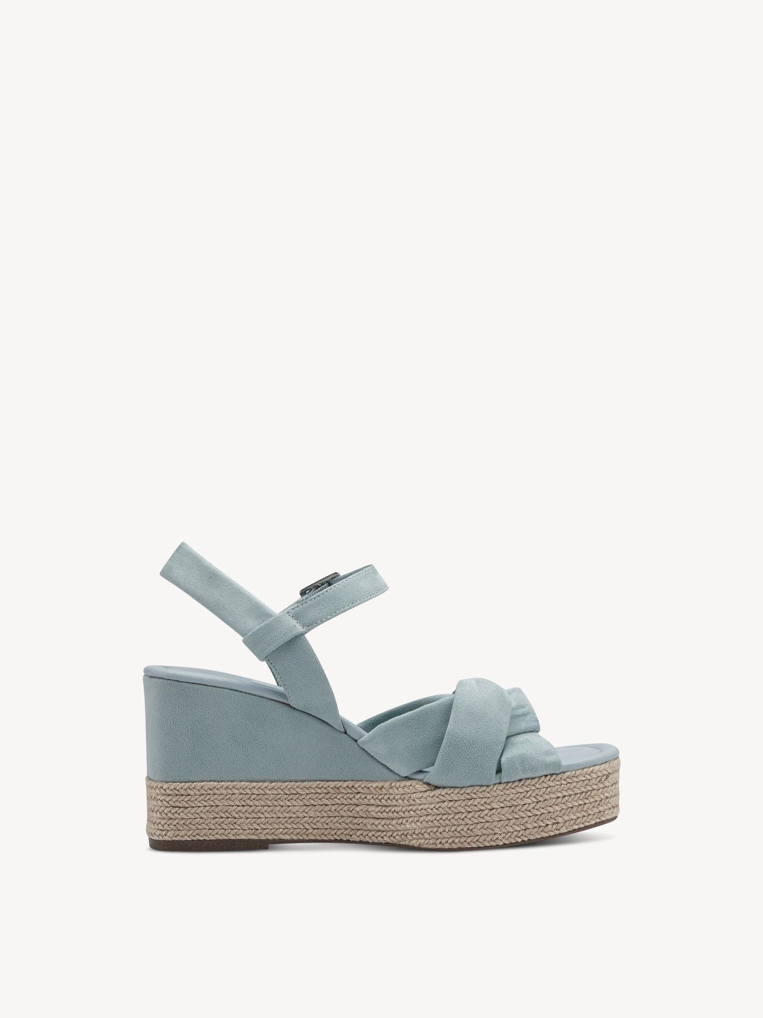 Sandale à talon - bleu