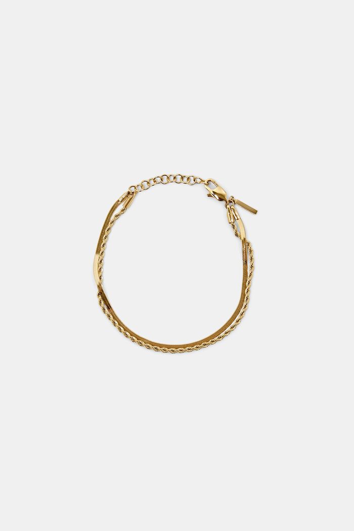 Mehrreihiges Armband aus Edelstahl