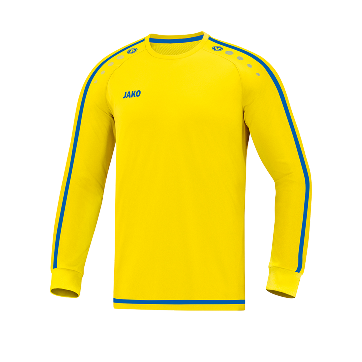 Jako Striker 2.0 Trikot langarm Kids Gelb Blau F12