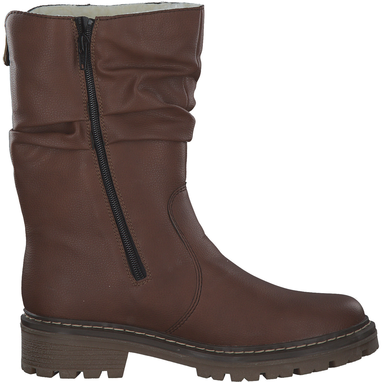 Rieker Y9260, Winterstiefeletten, Damen, rotbraun/mogano