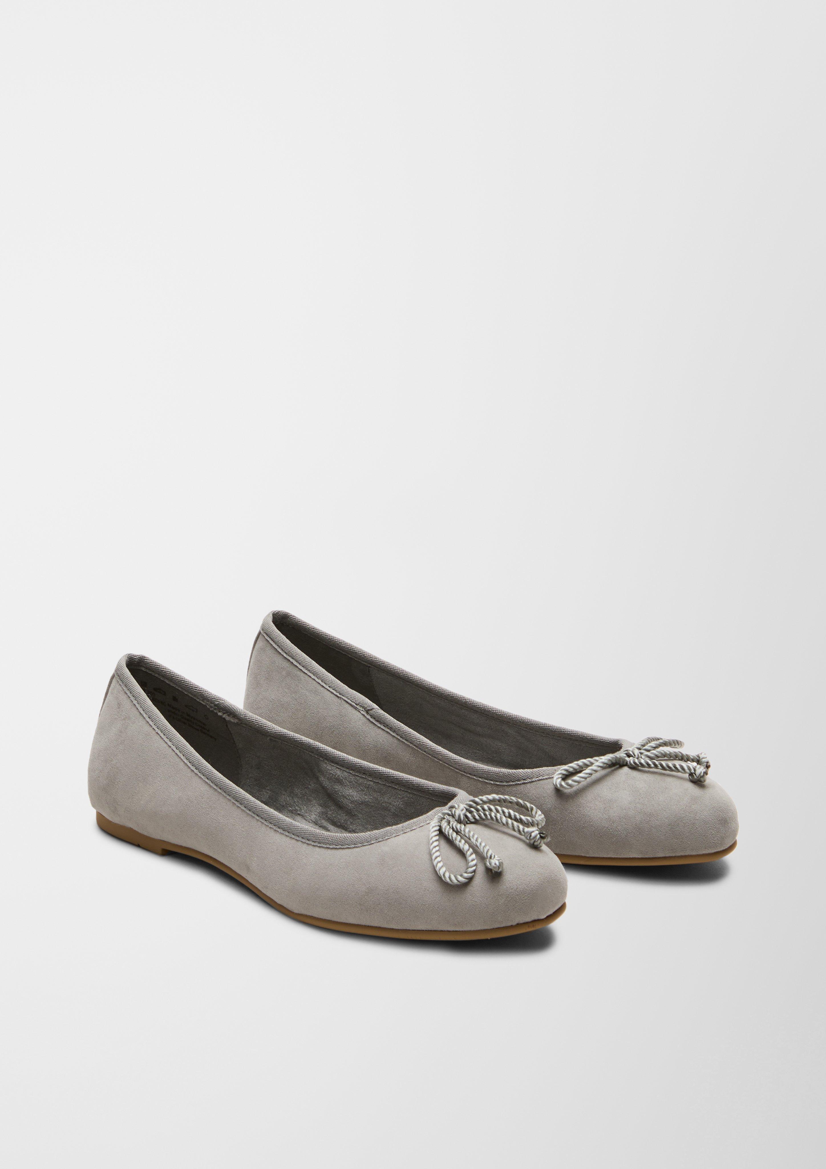 Ballerinas aus Lederimitat  6007387-200