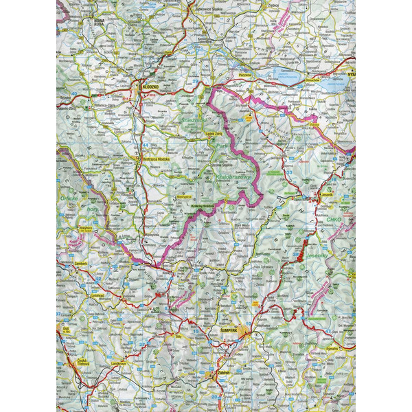 MARCO POLO Karte Polen Süd 1:300 000 - Straßenkarte