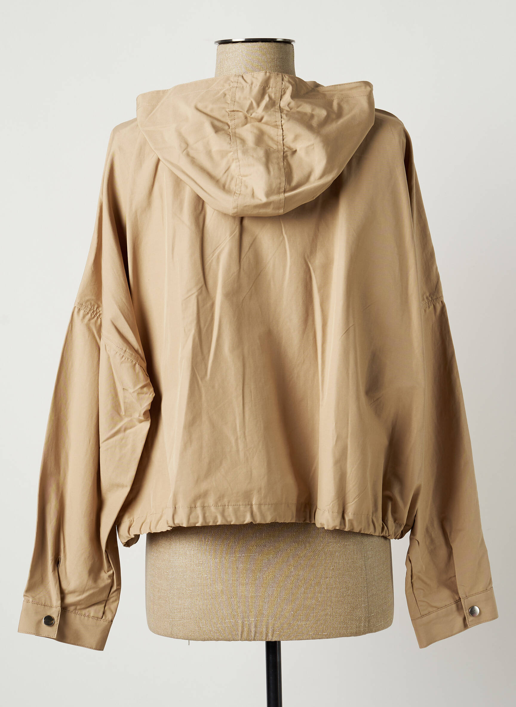 Lauren Vidal Coupe Vents Femme couleur beige