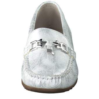 Charmosa Mokassin in silber