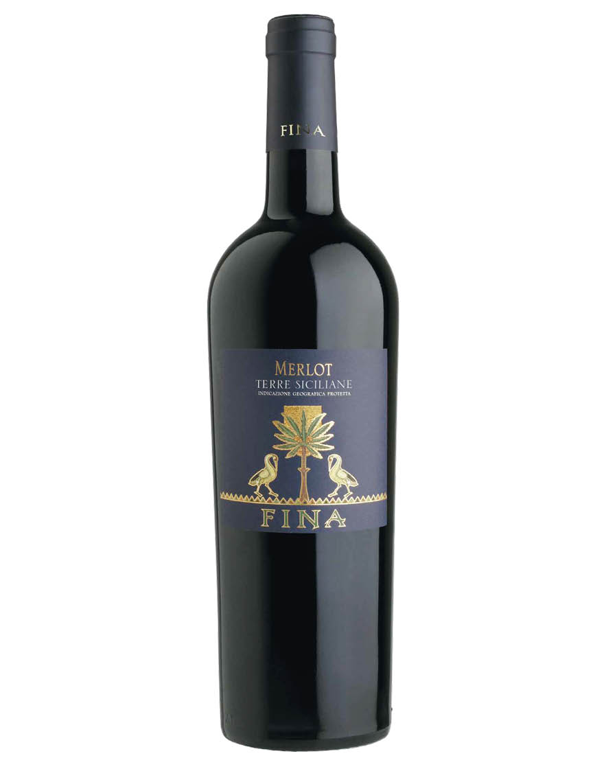Terre Siciliane IGT Merlot 2020 Cantine Fina 0,75 ℓ