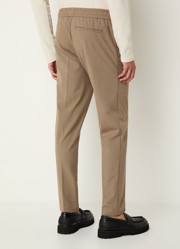 SAMSØE Pantaloni SAMSØE Sasmithy slim fit cu șnur și buzunare cusute