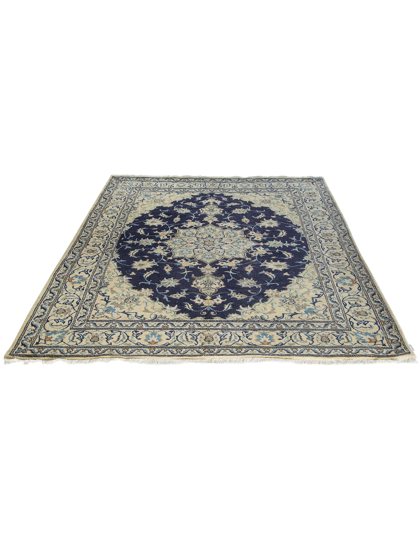 Kaschmar Nain 12 Lah ca. 165 x 235 cm, Unikat / Einzelstück