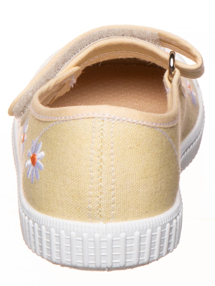 kmins Spangenballerinas in Gelb günstig kaufen