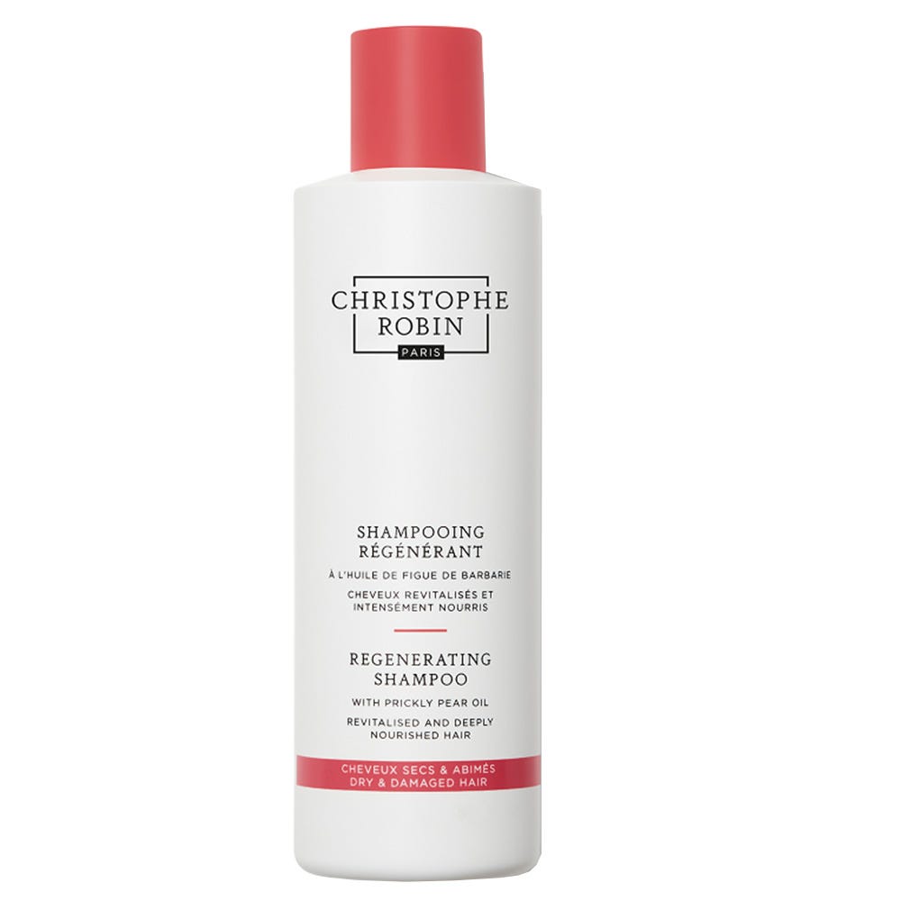 Christophe Robin Regenerating Shampoo with prickly pear oil 250 ml
