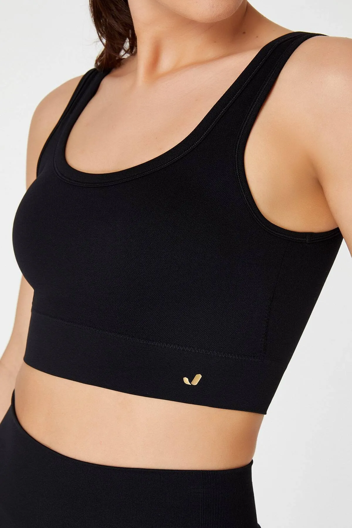 Jerf  Bustier - Schwarz - Unifarben