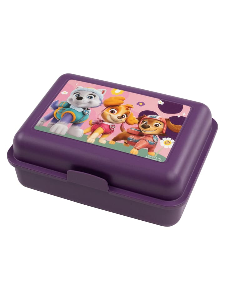 Paw Patrol Paw Patrol Brotdose Skye, Everest und Zuma Lunchbox mit Trennwand in lila günstig kaufen onesize