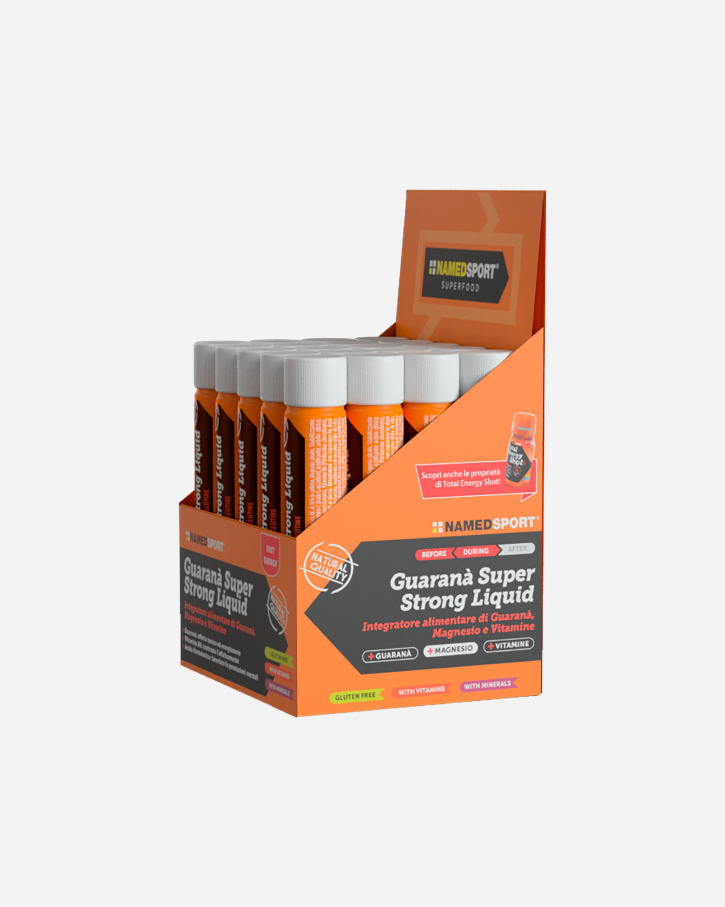 Energetico nazwany sportową guaraną Super mocny płyn SP271