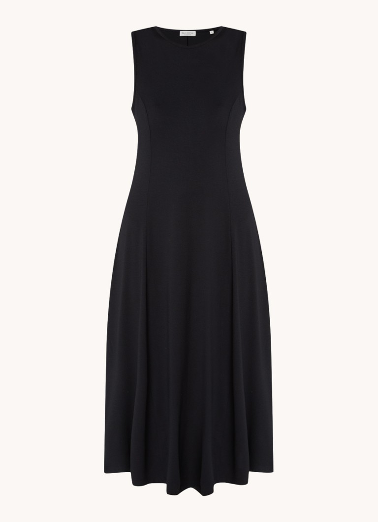 Vestido midi de punto con cuello redondo de Marc O'Polo