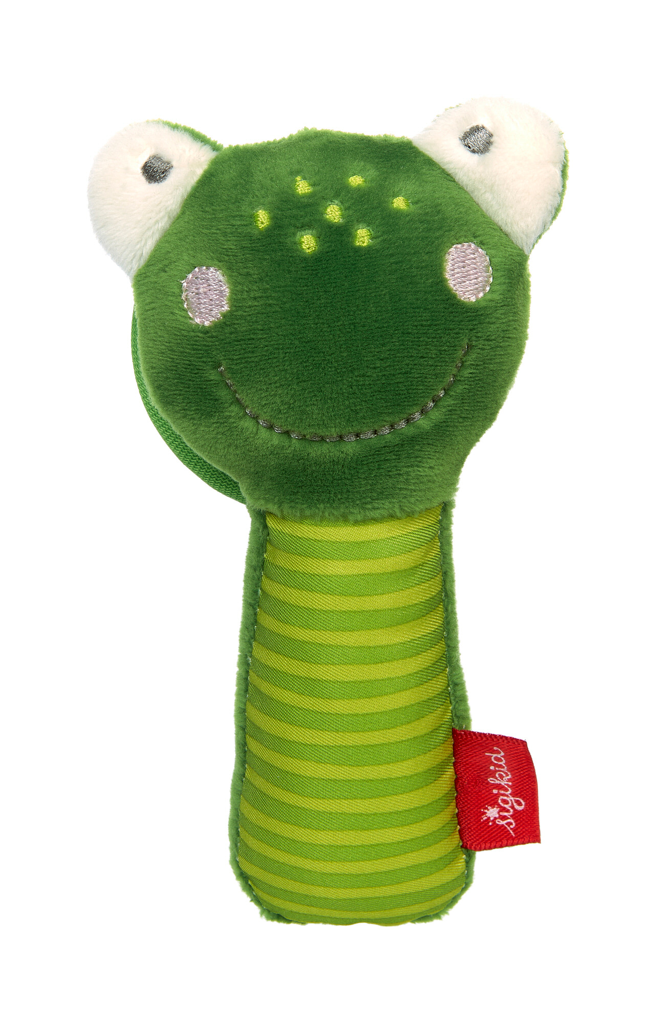 Baby Greifling Frosch mit Spiegel, Red Stars