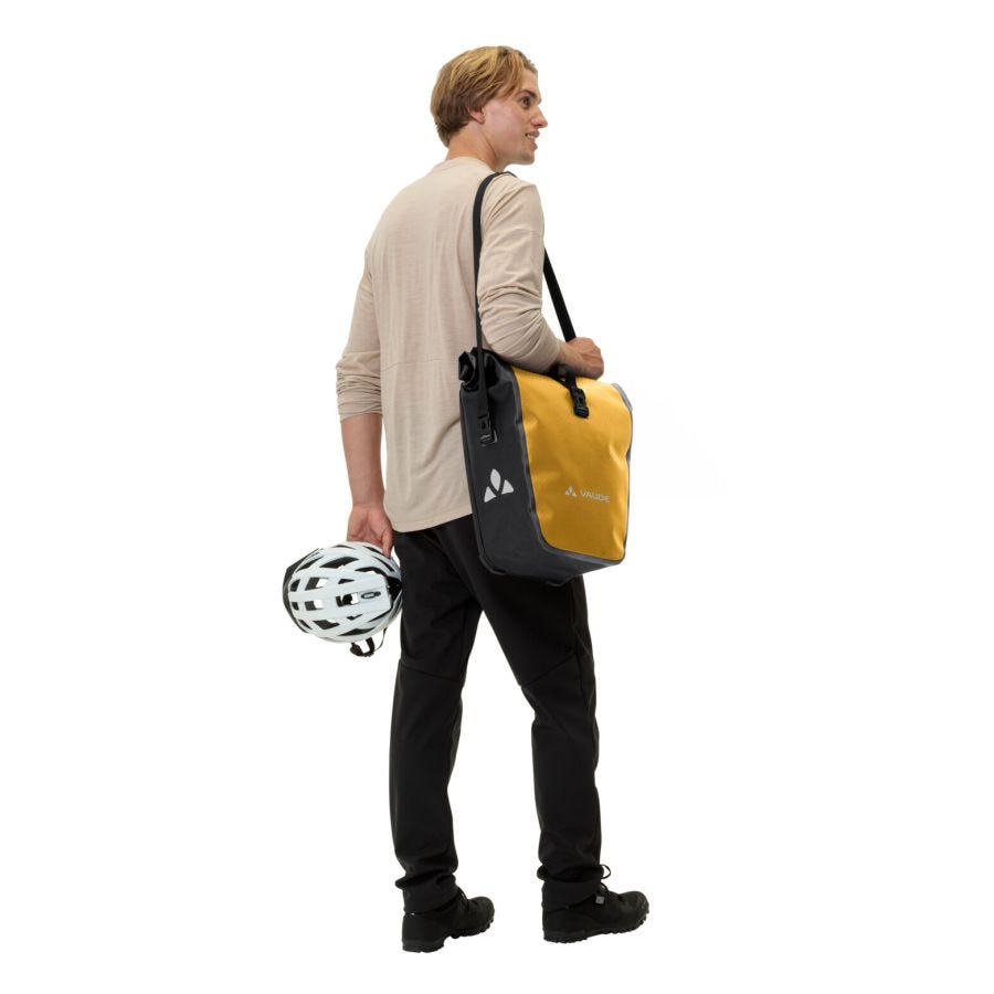 Aqua Back Fahrradtasche, recyceltes Hauptmaterial