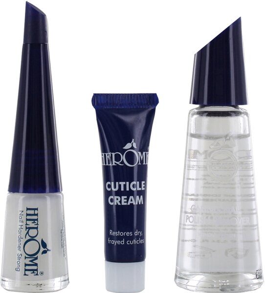 Herôme Nail Essentials Set für spaltende und schwache Nägel Nagelpflegeset