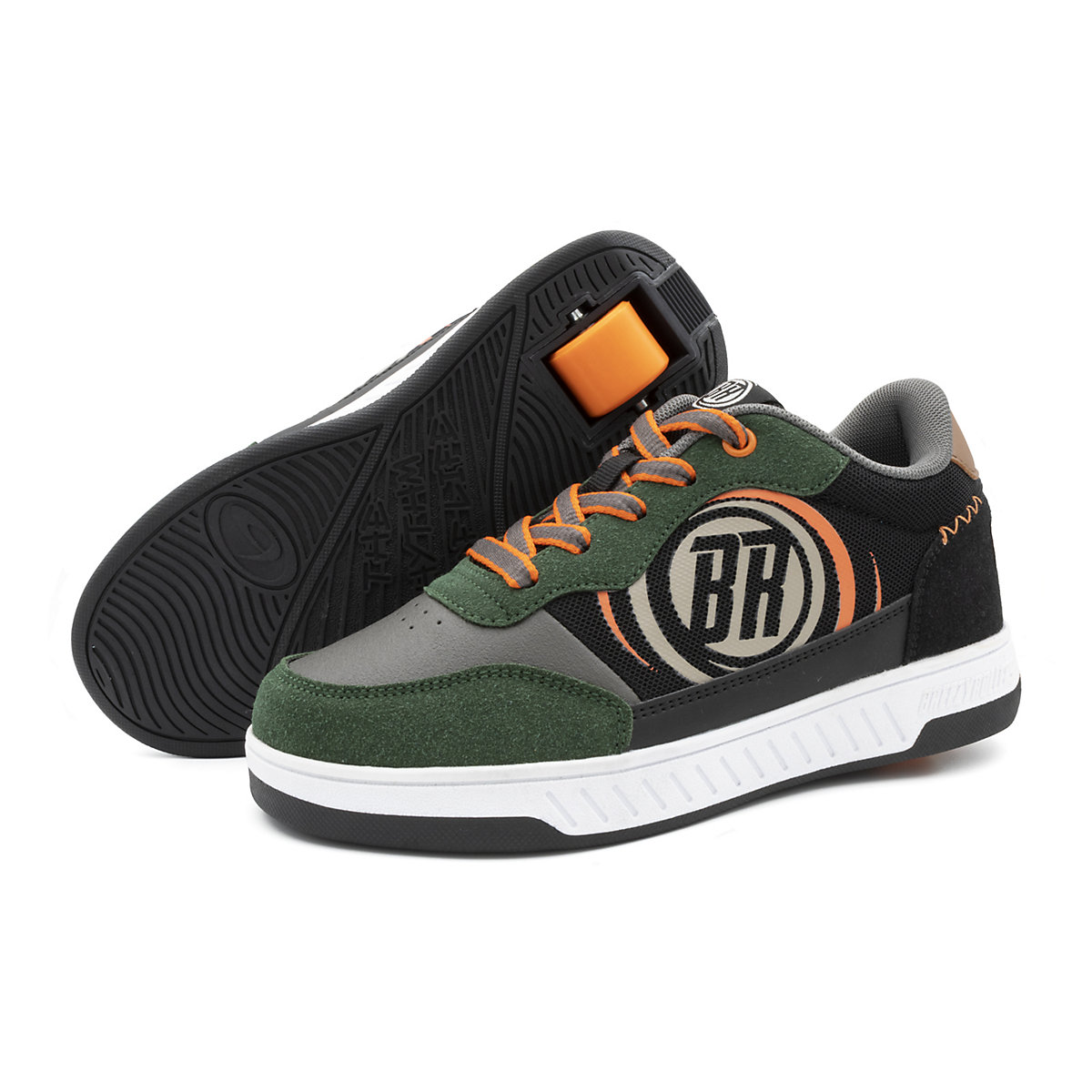 Schuhe mit Rollen 