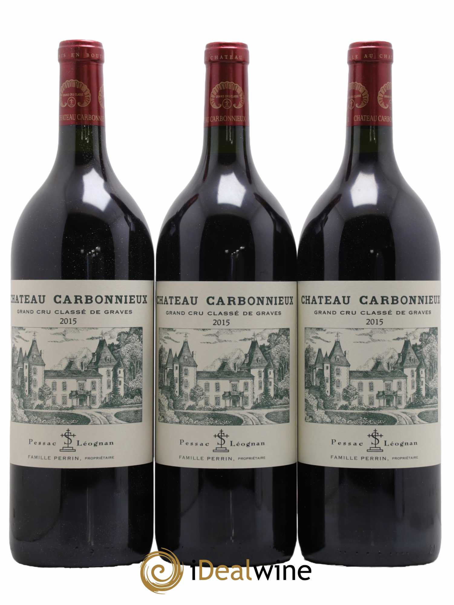 Château Carbonnieux Cru Classé de Graves  2015 - Lot de 6 Magnums