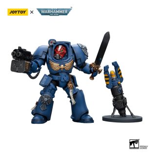 Warhammer 40k Actionfigur: Ultramarines - Terminator Squad Sergeant with Power Sword and Teleport Homer