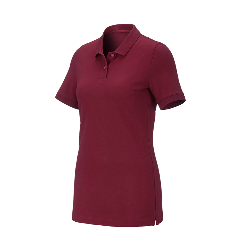 e.s. Piqué-Polo cotton stretch, Damen
