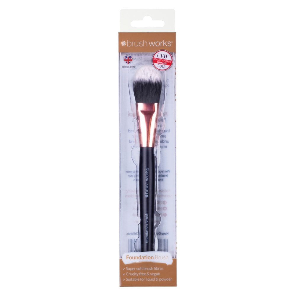 Brushworks Pinceau Fond De Teint Accessoire de maquillage