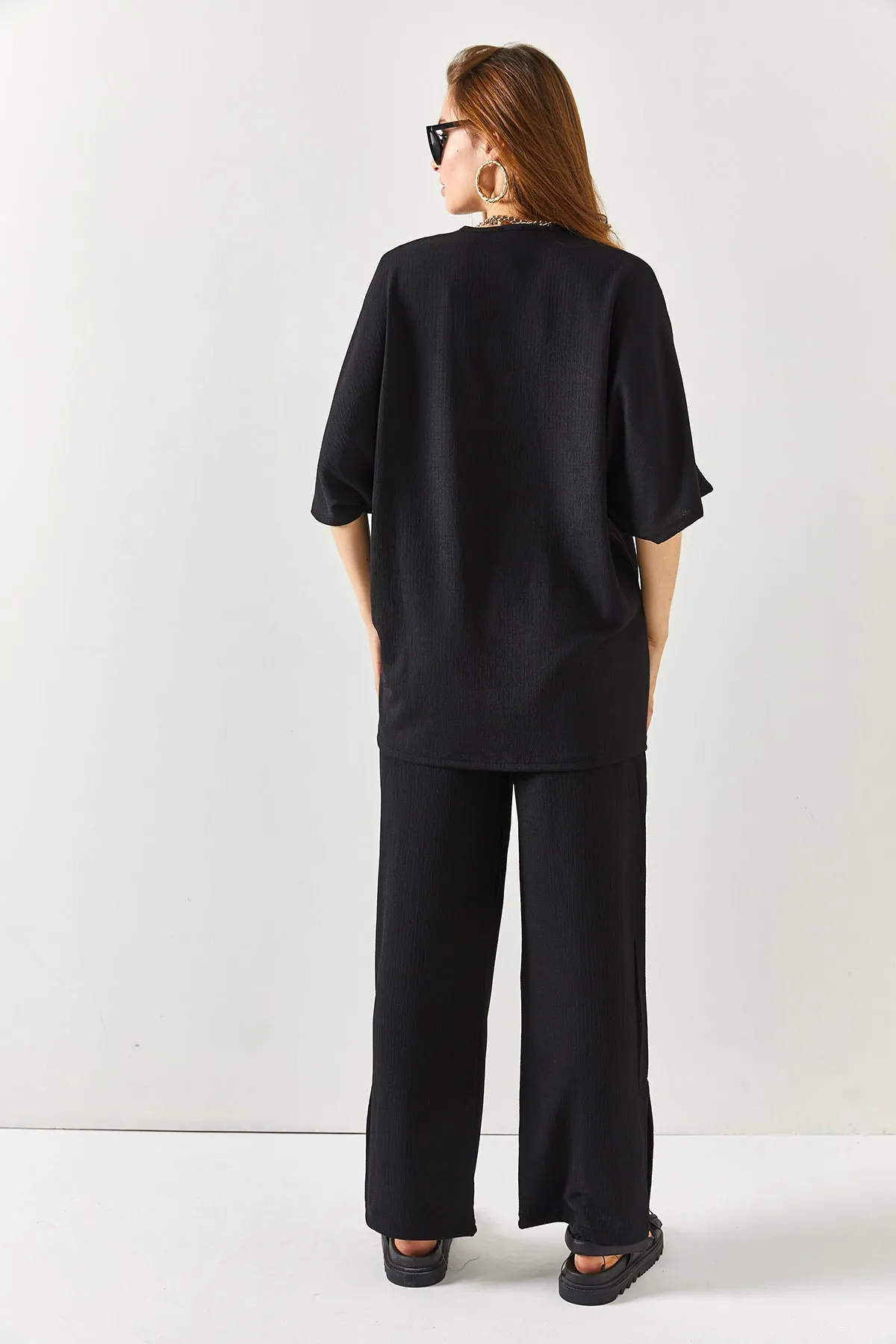Olalook  Zweiteiler - Schwarz - Oversized