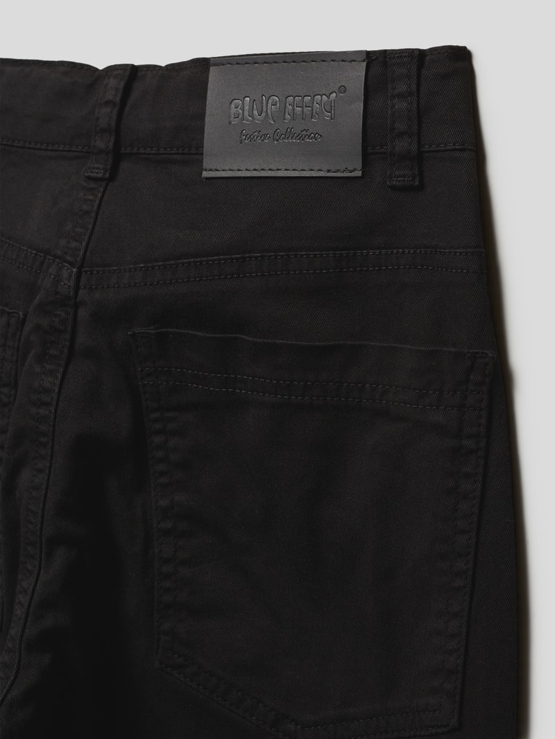 Chino im 5-Pocket-Design in schwarz