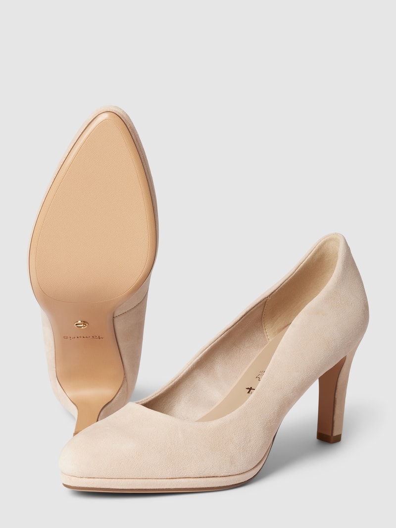 Pumps mit spitzer Form Modell 'Basic' in sand