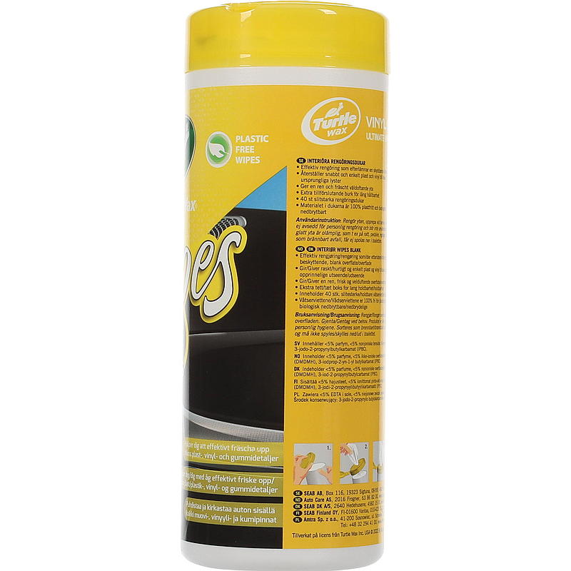 Turtle Wipes vinyl gloss Turtle Wax
