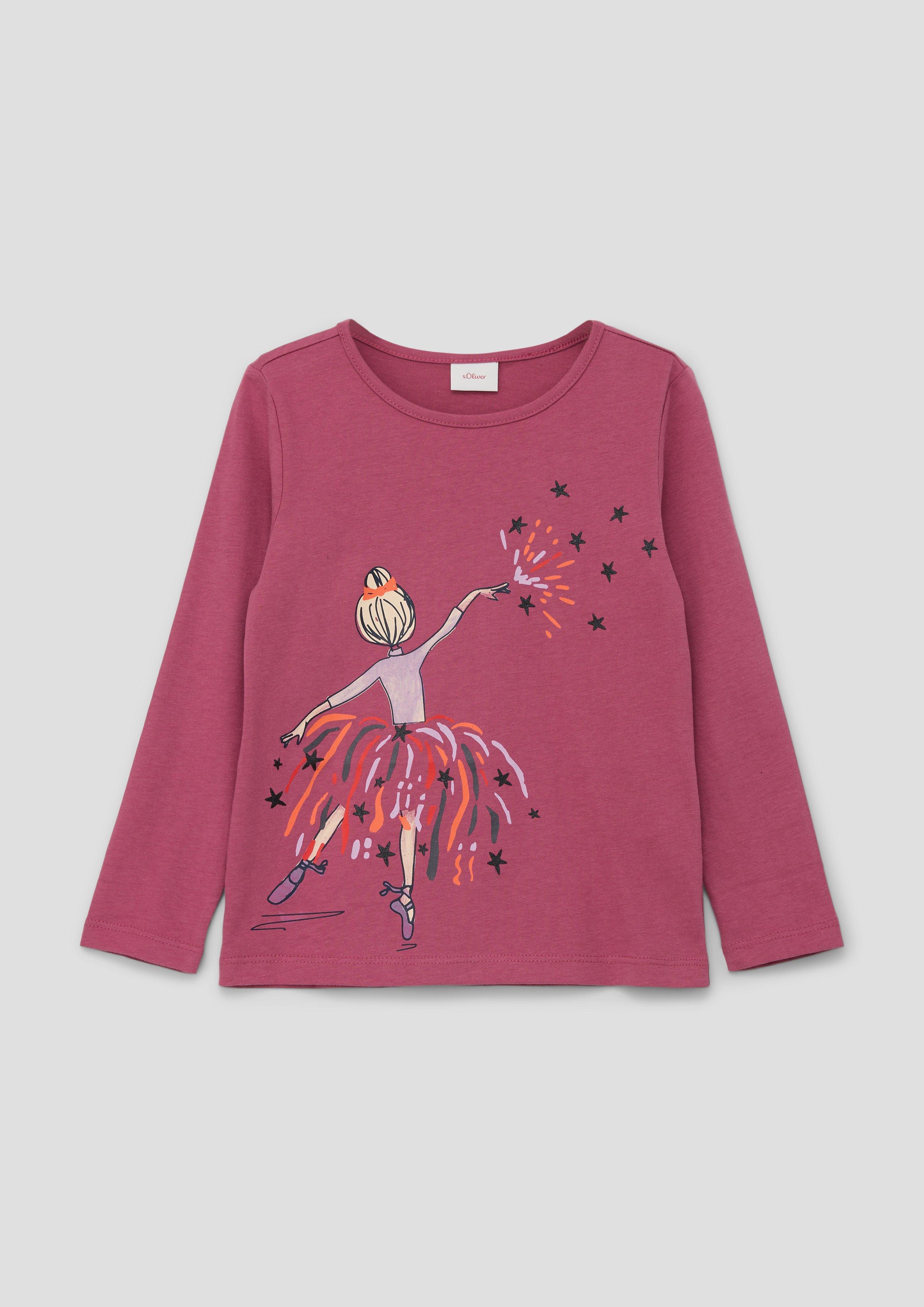 Longsleeve mit Effektprint  2137350-4592