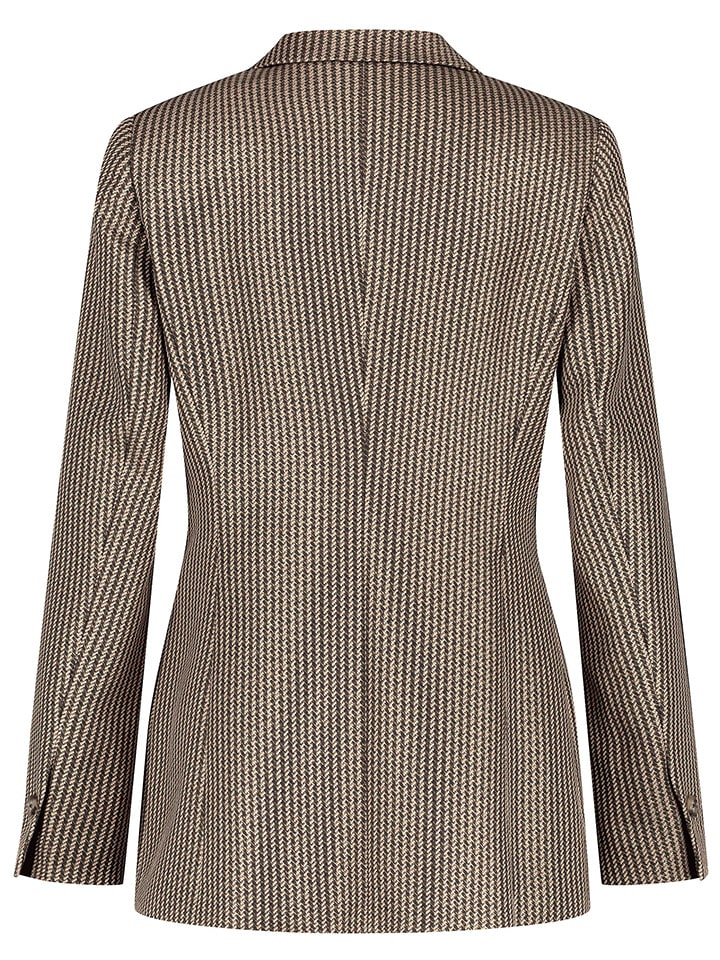 TAIFUN Blazer in Beige/ Schwarz günstig kaufen