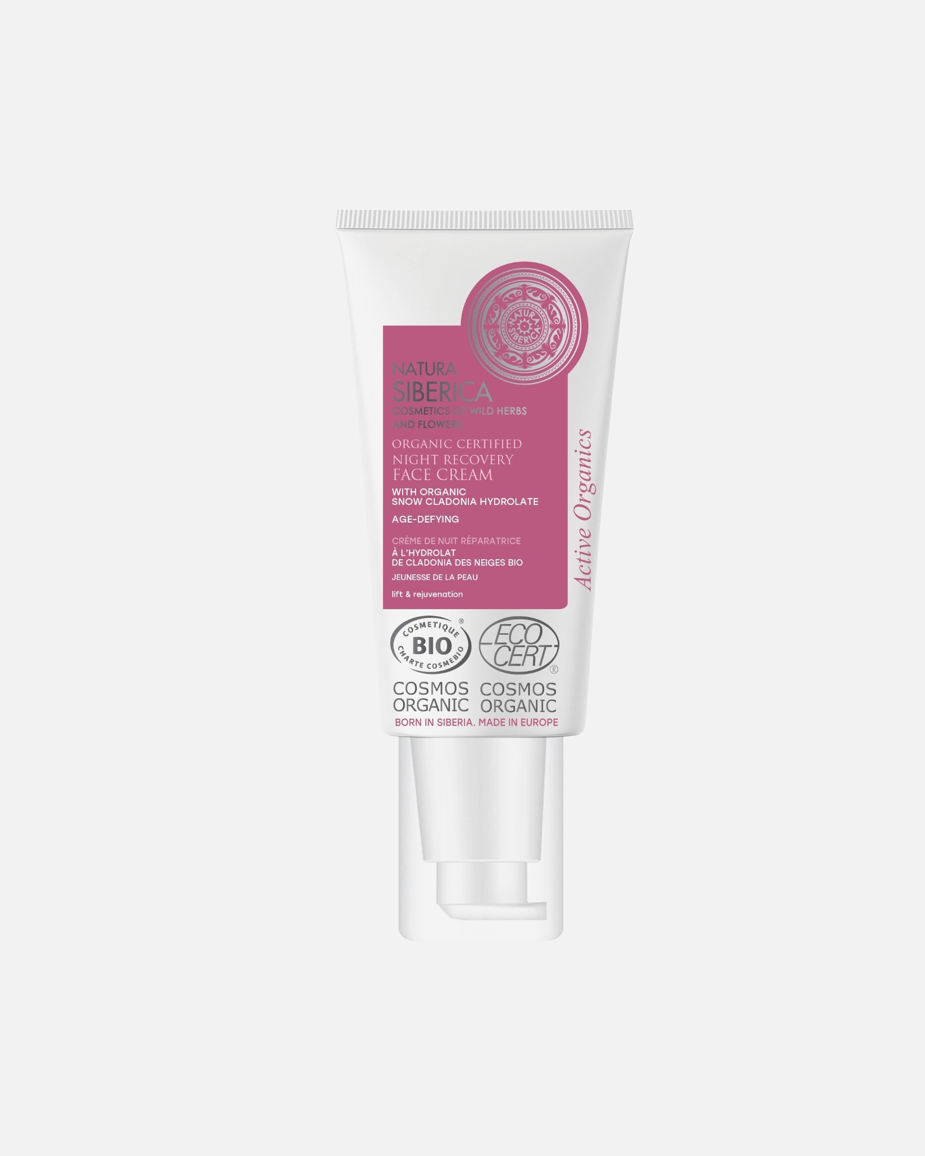 Natura Siberica Organic Youth Repair Noční krém s dutohlávkou sněhovou