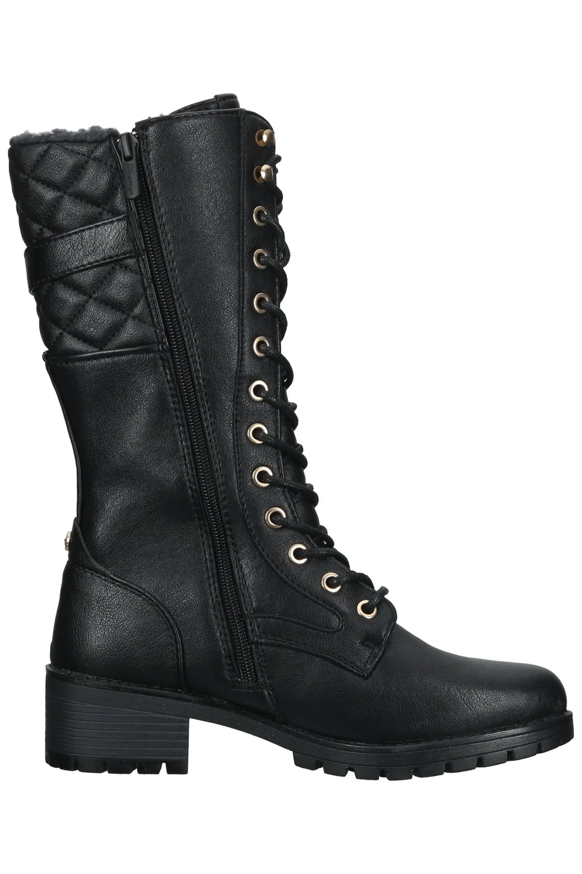 Mustang  Stiefel - Schwarz - Blockabsatz