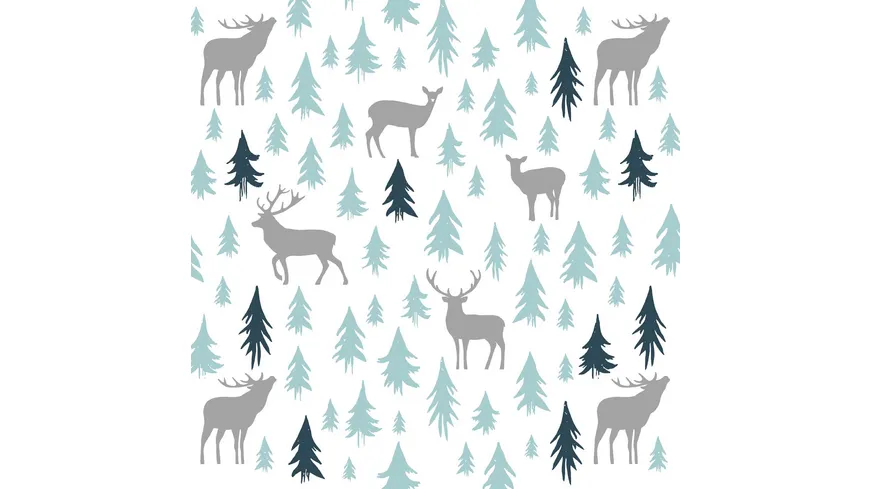 Paper + Design Servietten Earth Xmas 25x25cm