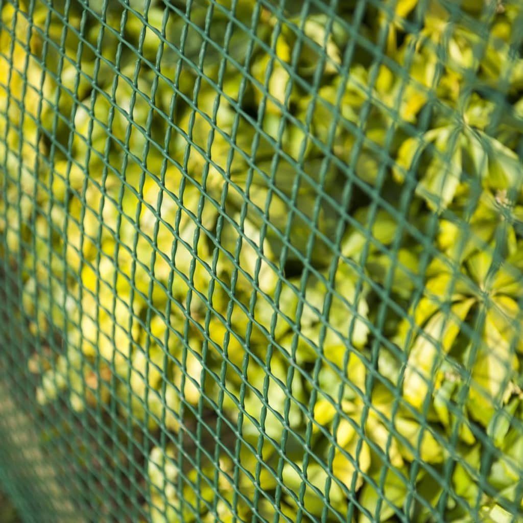 Nature Gartenzaun Schweißgitter-Gartenzaun 20x20 mm 1x3 m Grün, (2-St)