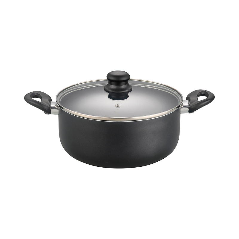 Cuisine Home Kjele 2,5 L ø 20 cm nonstick m/glasslokk
