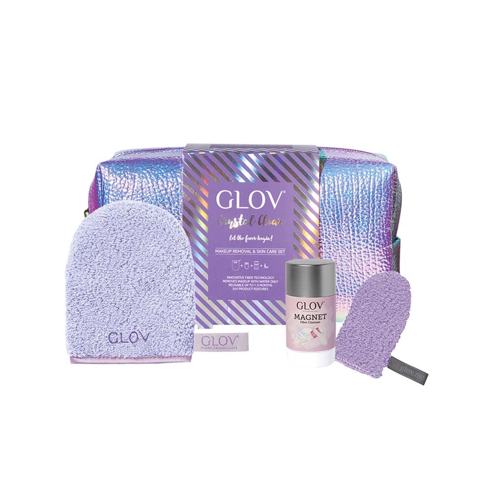 glov Crystal Clear Ensemble de démaquillage Crystal Clear