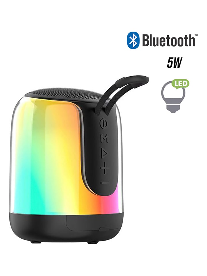 SmartCase Bluetooth-Lautsprecher mit Farbwechsel in Schwarz günstig kaufen onesize