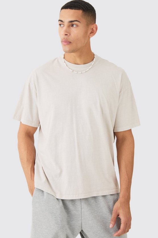 Oversized Boxy Worldwide Overdye T-shirt