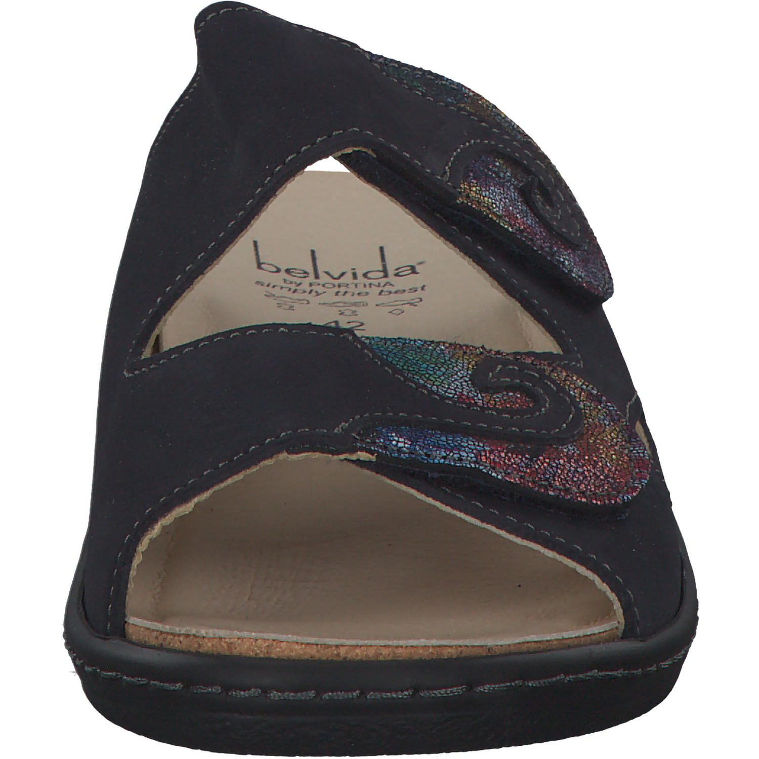 Portina 42.463, Hausschuhe & Pantoffeln, Damen, marine
